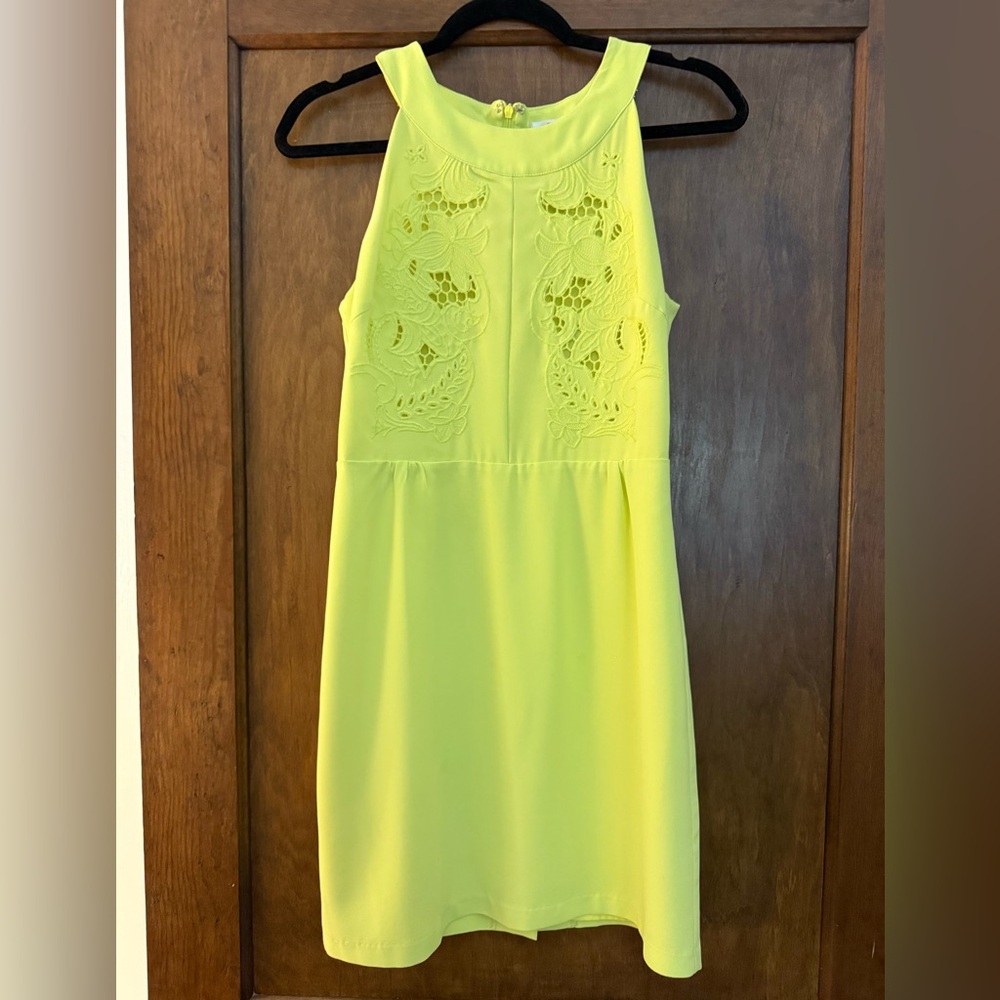 Esley Vibrant Yellow Mini Dress